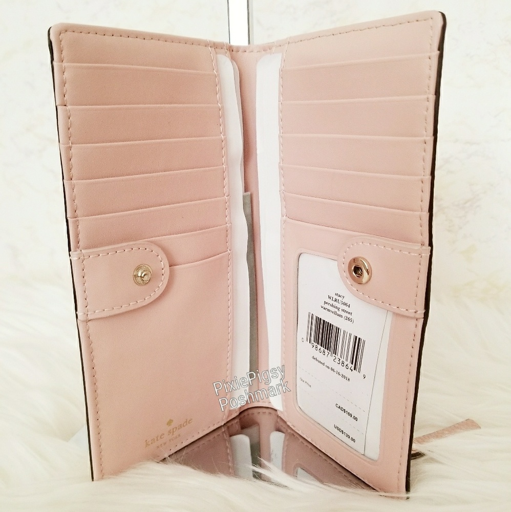 NWT Kate Spade Pershing Street Stacy Bow Wallet - Picture 4 of 6